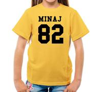 Minaj 82 - T-Shirt - Nicki 1982 Cantante Rapper Compleanno Età Idea Regalo