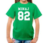 Minaj 82 - T-Shirt - Nicki 1982 Cantante Rapper Compleanno Età Idea Regalo