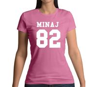 Minaj 82 - T-Shirt - Nicki 1982 Cantante Rapper Compleanno Età Regalo