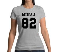 Minaj 82 - T-Shirt - Nicki 1982 Cantante Rapper Compleanno Età Regalo