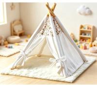 Minamzee 1:12 Tenda Da Campeggio Per Casa Delle Bambole, Tenda Rosa Stile Fatato Con Tappeto, Accessori Mini Mobili Da Esterno Per Camera, Giardino O Terrazzo