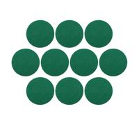 MINAOLULUS 10 Pezzi Replacement Hockey Paddle Pads Autoadesivi in Fibra di Poliestere Verde per Gioco da Hockey da Tavolo, per Party e Social Gathering