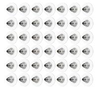 MINAOLULUS 100 Pezzi Fermaorecchini in Lega e Plastica, Tappi per Orecchini a Perno Chiusura di Sicurezza, Accessori Fai da Te per Creazione Gioielli, Adatti a Principianti e Professionisti