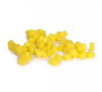 MINAOLULUS 120 Pezzi Esca Artificiale Galleggiante in Silicone Giallo | Movimento Realistico, Riutilizzabile, per Acque Dolci Lente e Stagni Selvatici, Uso Canne
