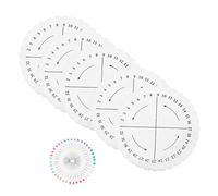 MINAOLULUS 1set Dischi Kumihimo per Bracciali Fatti Mano Kit Completo con Piastra Rotonda e Pin di Posizionamento per Creazioni di Perline e Intrecciature Materiali Sicuri Ed