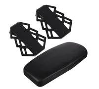 MINAOLULUS 1set Sedile Posteriore Bici con Cuscino Imbottito e Pedalini Staccabili Antiscivolo e Resistente all Acqua per Ragazzi e Ragazze Installazione Facile su Portapacchi Bici