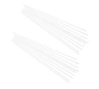 MINAOLULUS 20 Pezzi Bastoncini Acrilici da 2 Mm per Argilla Polimerica, Supporti Trasparenti per Statuette in Miniatura e Decorazioni Fai da Te per Artigianato e Giardino Succulento