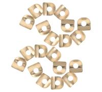MINAOLULUS 20 Pezzi Fascetta Reggisella Bici Rondella M5 in Rame Oro