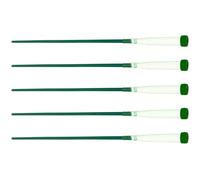 MINAOLULUS 5 Pezzi Tubi Floreali in Plastica Riutilizzabili Tappo in Silicone, Contenitori D’Acqua per Fiori Freschi, Accessori per Composizioni Floreali e Conservazione Steli, per Fioristi