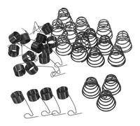 MINAOLULUS 50 Molle di Tensione a Spirale per Macchina da Cucire D’Epoca, Kit Ricambi Molle di Controllo del Filo e Tenditore, Accessori per Riparazione e Manutenzione di Macchine da