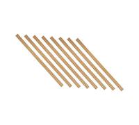 MINAOLULUS 8 Pezzi Striscia di Intarsio in Legno Flessibile per Chitarra Classica e Ukulele, Accessorio Decorativo per Sostituire la Bordatura Vecchia