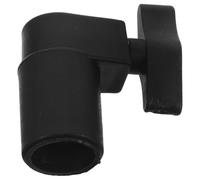 MINAOLULUS Anello di Fissaggio per Supporto Musicale in Plastica Nera, Diametro Standard 1,6cm, per Regolazione Sicura Dell'altezza e Posizionamento Flessibile in Sala Prove e Performance