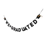 MINAOLULUS Banner Decorativo Per Festa Di Laurea Striscione Fotografico Carta Per Celebrare Atmosfera Unica e Ricordi Indimenticabili