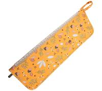 MINAOLULUS Borsa per Attrezzi Uncinetto Oxford Cerniera, Custodia per Aghi da Tessitura di Grande capacità, Organizer per Ferri da Maglia per Lavori a Maglia Fai da Te, Trasportabile