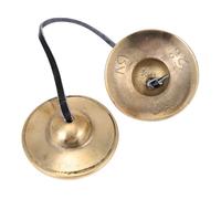 MINAOLULUS Campane Tibetane Ottone Per Meditazione e Cerimonie Religiose Cimbali Fatti Mano Per Yoga Strumenti Musicali Per Rilassamento e Benessere