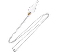 MINAOLULUS Ciondolo Bottiglia di Vetro per Collana DIY Sogni Argento