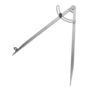 MINAOLULUS Compasso da Disegno in Ferro 12 Pollici Portamatite Regolabile, Bussola Matematica Compatta per Scuola e Lavoro Tecnico, Strumento per Tracciare Cerchi Precisi su Legno e Pelle