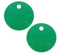 MINAOLULUS Coperchio per Scatole Valvole Irrigazione 2 Pezzi, Accessorio Resistente per Sistemi di Irrigazione Sotterranei, Copertura Pratica per Giardino, Agricoltura e attività all’Aperto