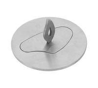 MINAOLULUS Coperchio per Spegnicandele in Acciaio Inox 304, Tappo per Tiraggio Candele in Barattolo, Anello Stabilizzatore di Fiamma per Candele Profumate, Accessorio Decorativo per Casa,