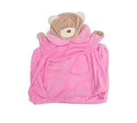 MINAOLULUS Copridivano Antiscivolo, Rivestimento Elasticizzato Rosa Motivo Orso, Protezione Divano Quattro Stagioni senza Imbottitura, Adatto Famiglie Animali