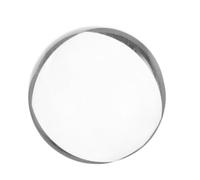 MINAOLULUS Emisfero di Cristallo Decorativo Trasparente 80 Mm Base Piatta, Mezza Sfera Semicircolare da Scrivania per Arredamento Moderno e Fermacarte Stabile per Ufficio e Casa