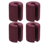 MINAOLULUS Fermaporta Anti-pizzicamento Morbido Nbr Set 4 Pezzi Protezione Angolare per Porte e Finestre Sicurezza Preventiva Arresto Cerniera Casa e Scuola