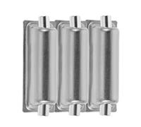 MINAOLULUS Ganci per Rullante a Doppie Alette Galvanizzate, Tiranti di Ricambio per Grancassa 3 Pezzi, Accessori Hardware per Batteria Resistenti All’abrasione, Compatibili Vari