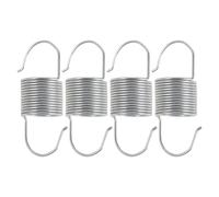 MINAOLULUS Kit 4 Molle a Gancio per Leva di Ritorno Acceleratore, Molle di Estensione per Micro Motocoltivatori Diesel, Ricambi Motore per Macchine Agricole, Installazione Semplice e