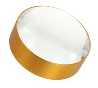 MINAOLULUS Lente d'Ingrandimento in Vetro Ottico 4X a Cupola 75mm, Fermacarte Portatile per Lettura e Calligrafia, Accessorio da Scrivania Compatto per Casa, Ufficio e Viaggio