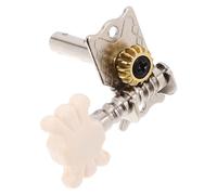 MINAOLULUS Meccaniche per Chitarra Acustica in Metallo e Plastico, Chiavi di Accordatura per Folk Guitar ed Electric Guitars, Migliorano Suono e Sostituiscono Vecchi Tuning Pegs