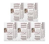 MINAOLULUS Piastrelle Finte 3d per Case delle Bambole, Pavimenti Autoadesivi in Mattoni per Modellismo, Adesivi per Pavimentazione Zen da 5 Pezzi, per Scenari Interni ed Esterni,