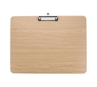 MINAOLULUS Portablocco in Legno A3 Orizzontale con Clip, Tavolo da Disegno Portatile per Principianti e Studenti, Lavagna da Disegno Regolabile per Schizzi all’Aperto con Base in Legno