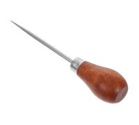 MINAOLULUS Punteruolo Multiuso per Rilegatura di Libri con Manico in Legno Ergonomico, Strumento Portatile per Cucito, Perforazione Pelle e Artigianato Fai da Te, Resistente e Leggero per