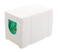 MINAOLULUS Scatola di Plastica per L'accoppiamento delle Api 4 Cornici, Kit Completo per Apicoltura Scatola Impollinatrice Leggera e Resistente, Attrezzatura per Allevamento Regine e