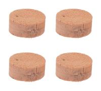 MINAOLULUS Set 4 Cuscinetti in Sughero Naturale per Chiave Acqua Trombone Accessori di Ricambio per Strumenti in Ottone Protezione Durevole per Tromboni Medio-Grandi Adatti per Uso
