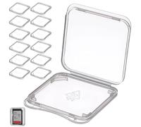 MINAOLULUS Set da 100 Pezzi Scatole Porta Schede di Memoria in Plastica Pp Leggere e Facili da Trasportare, Custodia Compatta per Immagazzinaggio e Protezione delle Schede di Memoria