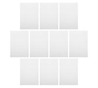 MINAOLULUS Stabilizzatore Idrosolubile Adesivo per Ricamo a Mano e Macchina, Carta Non Tessuta 15x21 Cm, Set 10 Fogli per Trasferimento Motivi su Tessuti, Supporto Lavabile per