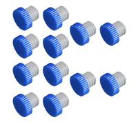 MINAOLULUS Tappi per Bottiglie Rotondi Resistenti e Anti-rottura in ABS e Silicone 12 Pezzi Colore Casuale per Bottiglie di Vetro e Birra, per Conservazione e Uso Quotidiano