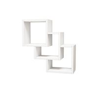 Minar by Homemania Mensola, Mensola Three Box, Bianco