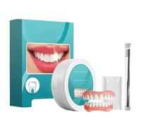 Minceetbien Protesi, Minceetbien Silicone Reline Protesi Set, Minceetbien Protesi, Custom Fit Silicone Reline Protesi Set, Confortevole e Impermeabile, Soluzione per Denti Finti per Uso quotidiano (1)