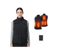Mincoo Gilet Riscaldato Donna: Gilet Riscaldante Con Batteria 5V 10000mAh - Giubbotto Riscaldante Giubbotto Riscaldato Per Escursionismo All'aperto Caccia
