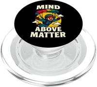 Mind Above Matter - Divertente design con citazione di paracadutismo PopSockets PopGrip per MagSafe