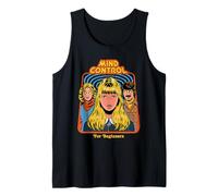 Mind Control Sarcastic Retro Vintage Funny Adult Humor Canotta