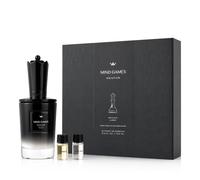 Mind Games Mentor set Extrait de Parfum 100 ml + Boya Oud 3 ml + Amber 3 ml + carta assorbente