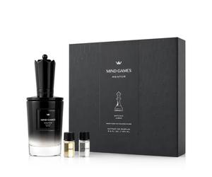 Mind Games Mentor extrait de parfum 100 ml + Boya Oud 3 ml + Amber 3 ml + mouillette