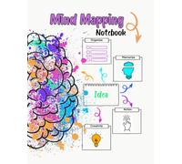 Mind Mapping Notebook: 5 Blank Map Templates. Organize Your Thoughts, Ideas, Visions.