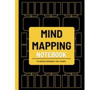 Mind Mapping Notebook: A Blank Mind Map Template with Notes to Help You Brainstorm, Strategize, and Organize Your Thoughts and Ideas for Better Decision-Making and Clearer Thinking