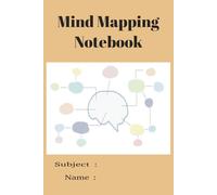 Mind Mapping Notebook: Blank Mind Map Templates to Visualize Memory and Focus for Studying, Organizing Thoughts and Brainstorming
