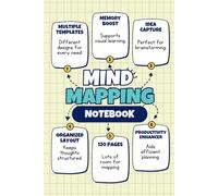 Mind Mapping Notebook: Creative Templates for Journal, Workbook, Organizing Ideas, and Boosting Productivity