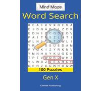 Mind Maze Word Search Gen X: Retro Word Search Fun for Adults Who Grew Up in the 80s and 90s
